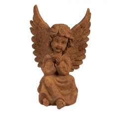 Náboženská socha sedícího andělíčka III Bartholomeus – 15 cm