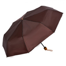 Hnědý skládací deštník Michiel – 56 cm