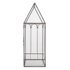 Domácí skleník v gotickém stylu Kas – 15x15x45 cm