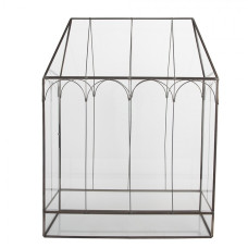 Domácí skleník v gotickém stylu Kas – 35x15x46 cm