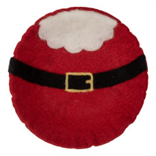 Dekorativní vánoční filcová miska / tácek Santa Claus – 18x4 cm
