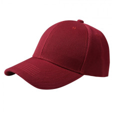 Tmavě červená kšiltovka basic – obvod hlavy 57 cm