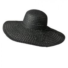 Dámský černý letní klobouk Collioure