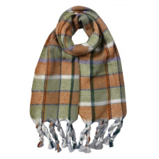 Zelená dámská zimní šála Ivo – 50x200 cm