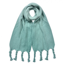 Tyrkysová ombré dámská zimní šála Elsanne – 32x220 cm