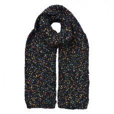 Černá dámská zimní šála Annette – 14x146 cm