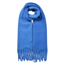 Modrá dámská zimní šála Timpelhoek – 40x240 cm