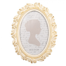 Zlato-béžový fotorámeček s bobulemi Boudewijn – 15x2x20 cm na fotografii 10x15 cm