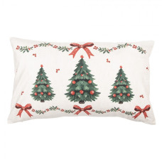 Vánoční podlouhlý povlak na polštář Traditional Christmas Harmony – 30x50 cm