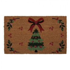 Vánoční kokosová rohožka Traditional Christmas Harmony – 75x45x1 cm