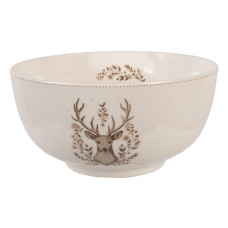 Keramická miska s motivem jelena Gentle Wilderness – 14 x 7 cm / 500 ml