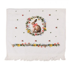 Kuchyňský ručník / ručník pro hosty s velikonočním zajíčkem Easter Vintage Ears – 40x66 cm