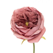 Umělá květina růžová růže – 43 cm_2