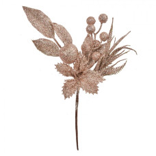 Umělá růžová větev – 25 cm