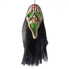Bílá plastová halloweenská dekorace_1