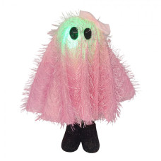 Růžová plastová halloweenská dekorace