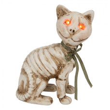 Bílá plastová halloweenská dekorace_8