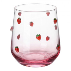 Průhledná skleněná sklenice na vodu – 320 ml