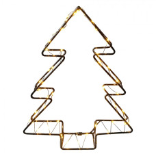 Bílá kovová stolní lampa_1