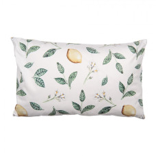 Béžový dekorativní polštář citrony s výplní Lemons & Leafs