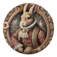 Béžový plastový servírovací talíř – 40 cm_5