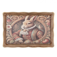 Béžový plastový podnos – 31x22x2 cm_5