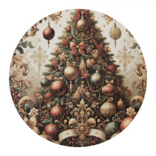 Béžový plastový servírovací talíř – 40 cm_4