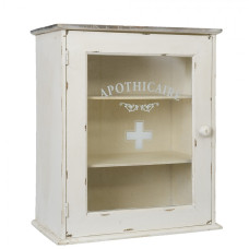 Dřevěná nástěnná lékárnička – 47x27x55 cm