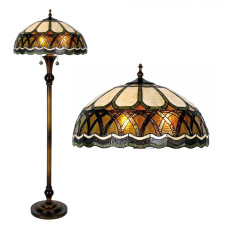 Stojací lampa Tiffany – 56x164 cm