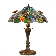 Stolní lampa Tiffany Butterfly – 52x65 cm