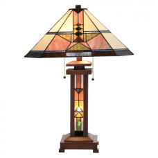 Stolní lampa Tiffany Art Deco Style – 42x42x60 cm