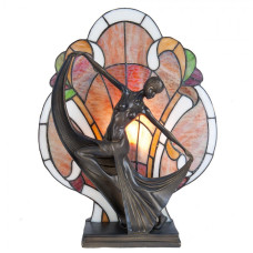 Stolní lampa Tiffany Woman – 35x15x44 cm