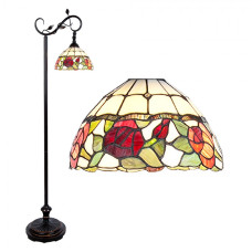 Stojací lampa Tiffany – 40x27x152 cm