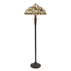 Stojací lampa Tiffany Larique -	Ø 51*157 cm – 51x157 cm