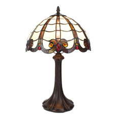 Stolní lampa Tiffany Anneloes – 31x43 cm