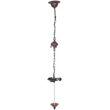 Závěsné svítidlo Tiffany bez stínidla – 16x16x95 cm