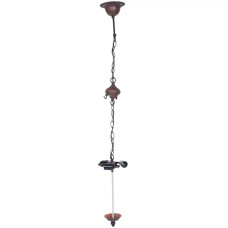 Závěsné svítidlo Tiffany bez stínidla – 16x16x95 cm