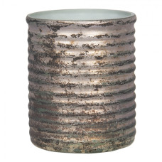 Skleněný svícen na čajovou svíčku Lambert – 8x9 cm