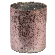 Skleněná čajová svíčka Houder Brown 13*15 cm – 13x15 cm