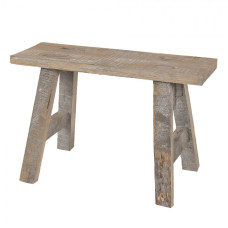 Dekorační dřevěná retro stolička Cokkie – 40x14x27 cm