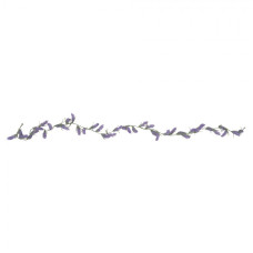 Ozdobná girlanda z umělé levandule – 15x8x170 cm