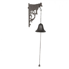 Litinový zvonek s krávou Cow – 10x19x25 cm
