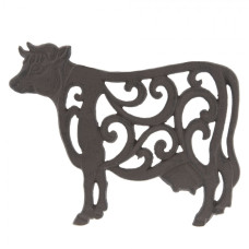 Litinová podložka kráva – 27x21x2 cm