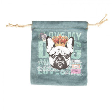 Toaletní taška I Love My Dog – 22x25x1 cm
