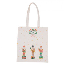Látková taška s louskáčky Happy Little Christmas II – 33x38 cm
